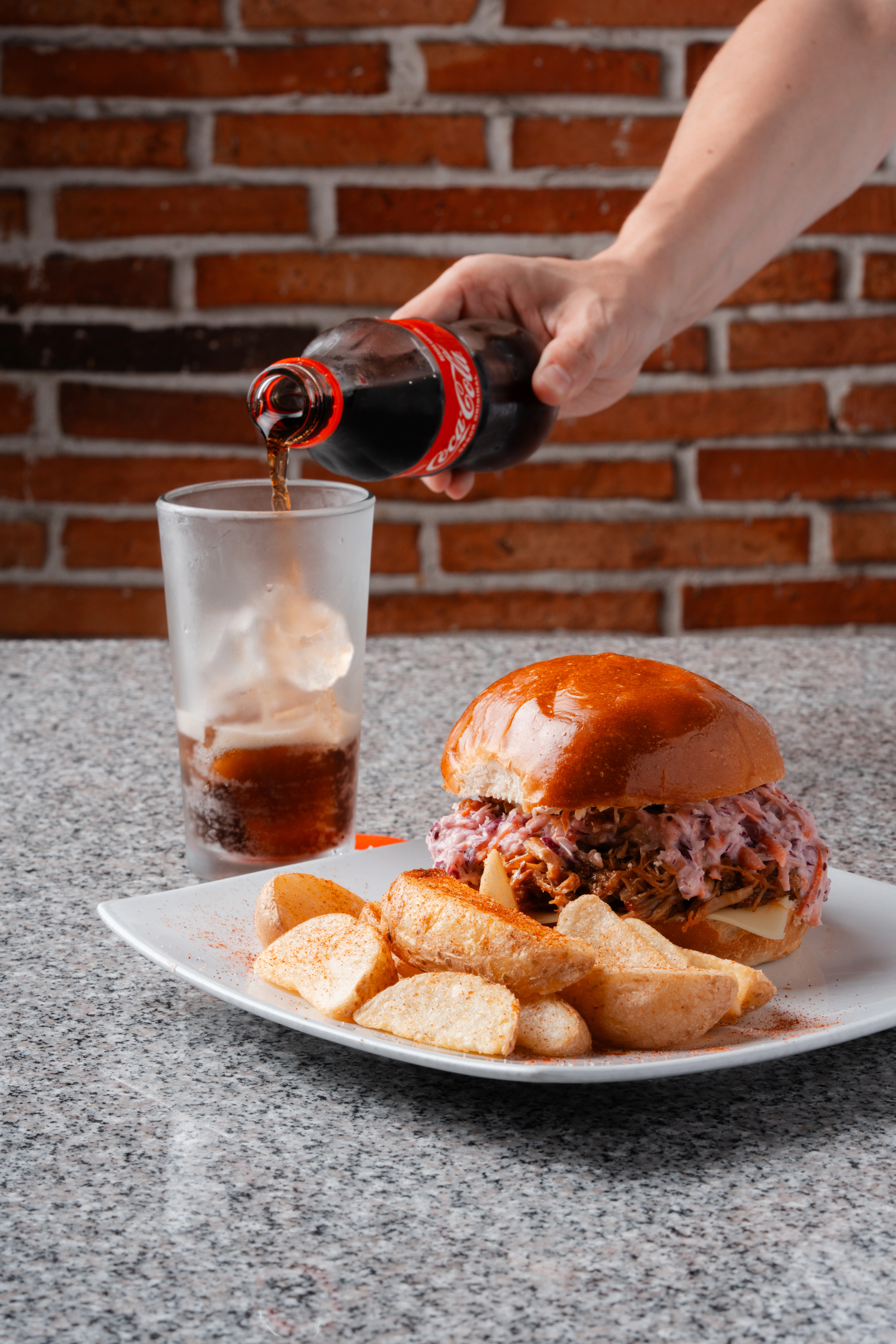 Sandwich pulled pork Terraza 31